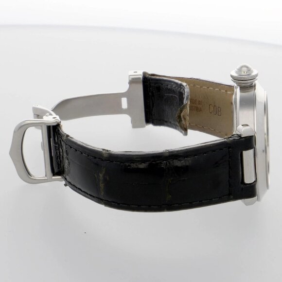 CARTIER W3106199 Pasha C Silver SS/leather AT - Picture 6 of 7